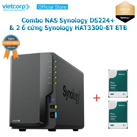 Thiết bị lưu trữ NAS Synology chính hãng .